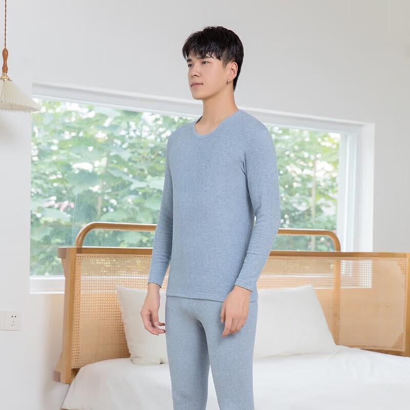 Hengyuanxiang Men s Ultra Soft Thermal Underwear Set TC-0001 M