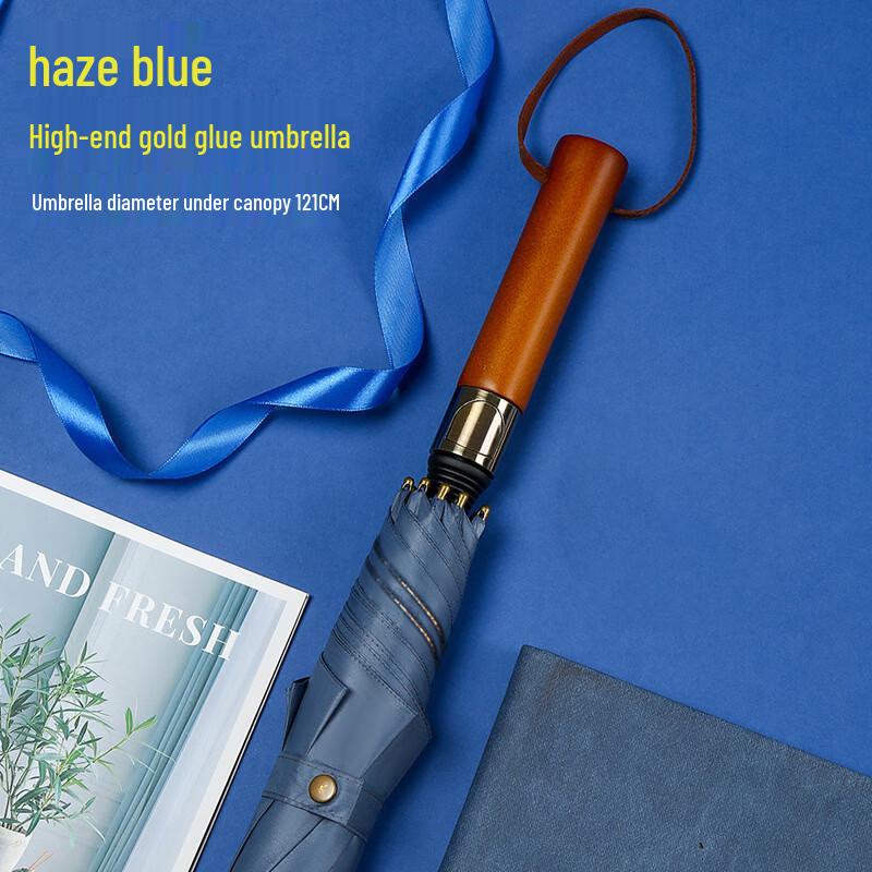 Thickened Reinforced Kids Straight Long Handle Umbrella