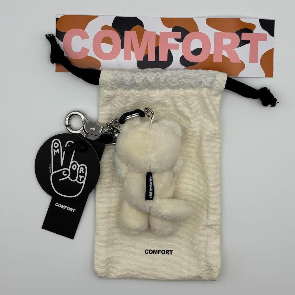 [USED] Restock COMFORT MUNK IVORY Key Ring (Tae, Jungkook, Sungminsoo)