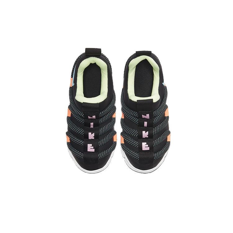 Nike Novice Low Top Sports Casual Shoes Kids Sneakers Black Orange AQ9661-007