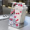 Cute Cherry Pattern Phone Case For Xiaomi Redmi Note 14 13 Pro Plus 5G 15 14 13 Pro 14C 4G Transparent Shockproof Soft TPU Cover
