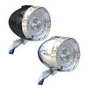 Retro Bike Headlight USB Charging Classic Mountain Bike Front Light 3 Led Bulbs Bicycle Front Lighting for Cycling Accessories