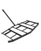 VEVOR Drag Harrow, 84" Width Tow Behind Drag Harrow, Q235 Steel Driveway Grader with Adjustable Bars & Pin Hitch, Support Up To 50 Lbs