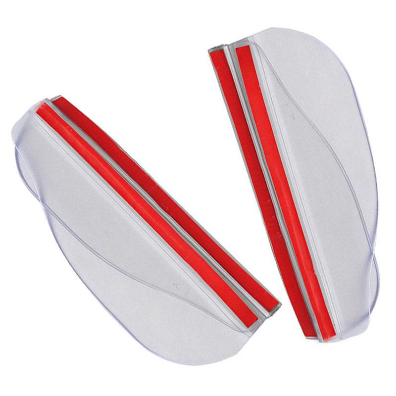 2/4Pcs Car Rearview Mirror Rain Eyebrow Sun Visor Rain Shield Protector Auto Rear View Rain Cover Snow Guard Car Accessories