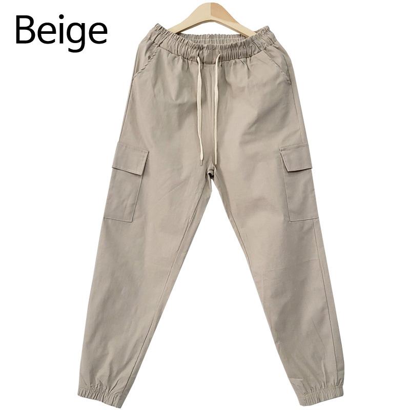 Pants for men waist banding Cargo Style Jogger Pants Korea fashion