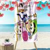 The Fairly OddParents2 Print Beach Towel, Large Soft Quick Dry Towel for Beach Camping Swimming