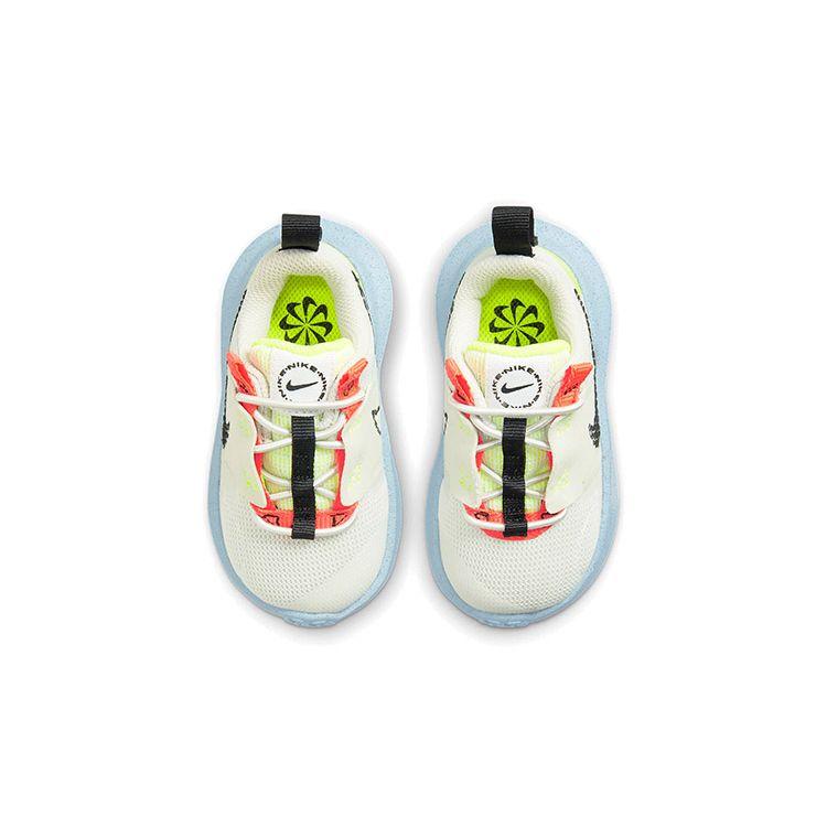 Nike Crater Impact TD Light Bone Stone Baby Sneakers Cream Volt Black DB3553-010