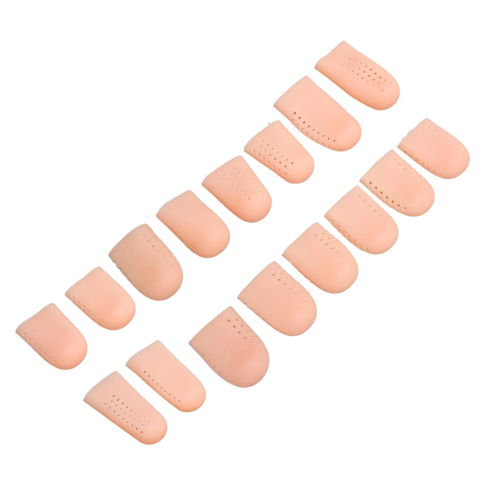 

Силиконовый напальчник Мягкий Износостойкий Дизайн с отверстиями Силиконовые протекторы для пальцев Напальчники