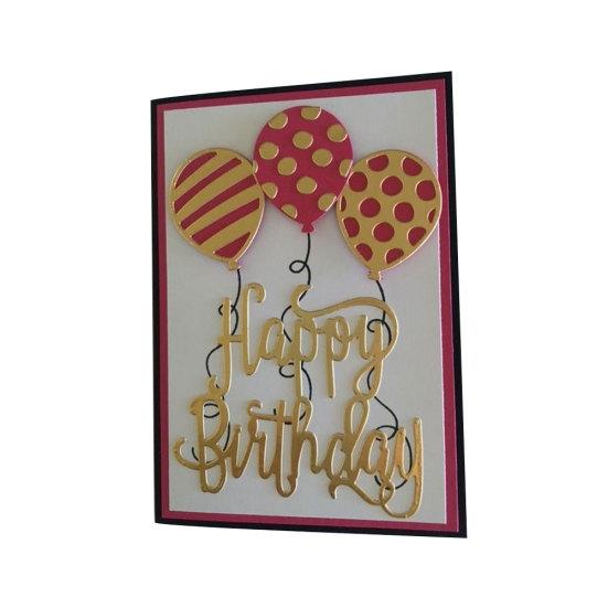 Festiwal Balon Stal Węglowa Rękodzieło Papierowe Tłoczenie Kartka Świąteczna DIY Wykrojnik