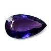 Natural Purple Tanzanite Loose Gemstone Pear Shape 8.60 Ct for Jewelry Making and Gem Collections