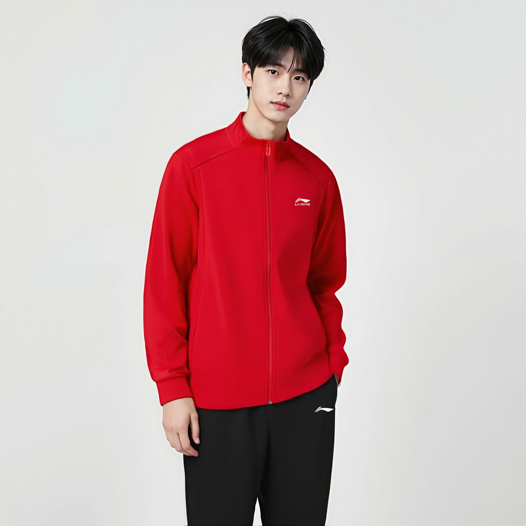 Li Ning Pullover Fashion Simple Sports Lifestyle Versatile Comfortable Trendy Vitality Sweatshirt Unisex Sweatshirt AWDVH81-3