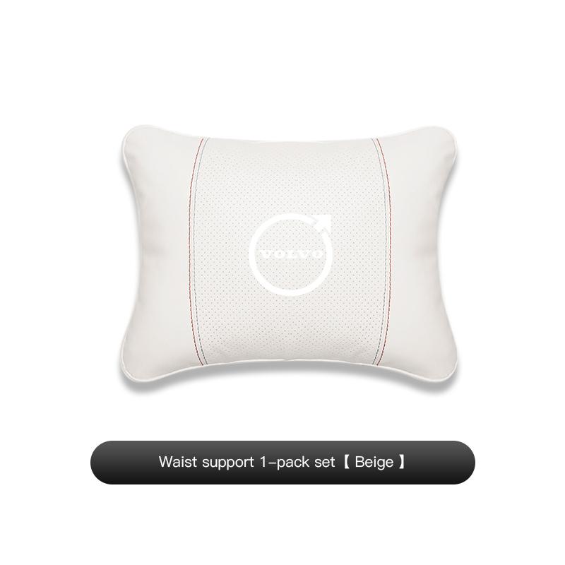 Car Headrest Neck Pillow Waist Pillow For Volvo V60 V40 XC90 S60 C30 XC60 V50 V70 S90 Olestar AWD XC40 Car Interior Accessories