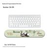 Cute Bamboo Mouse & Keyboard Wrist Rest: Anti-slip, Tendon Support, Home/Office Use
