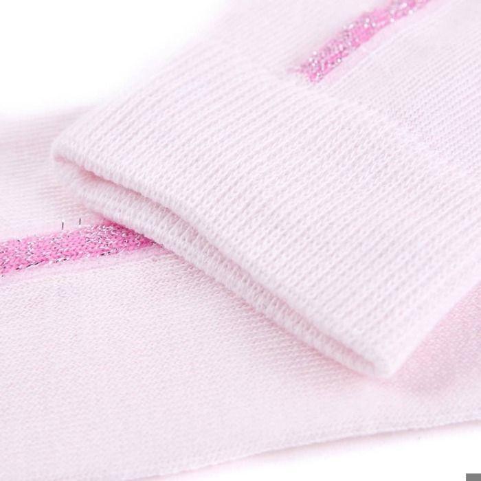 Chaussettes enfant - vidaXL - Rose - 75% coton - Taille élastique - Mixte