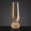 Whiskey Wine Glass Rainbow Glass Handmade Ripple Milk Juice Mug Ice Beer Cup Vertical Striped Water Cocktail Cup Glassware