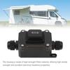 Waterproof Momentary Self Resetting Rocker Switch 6 Pin 3 Position ON Off ON DC 12V 24V AC 110V 220V for Motor Control Boat