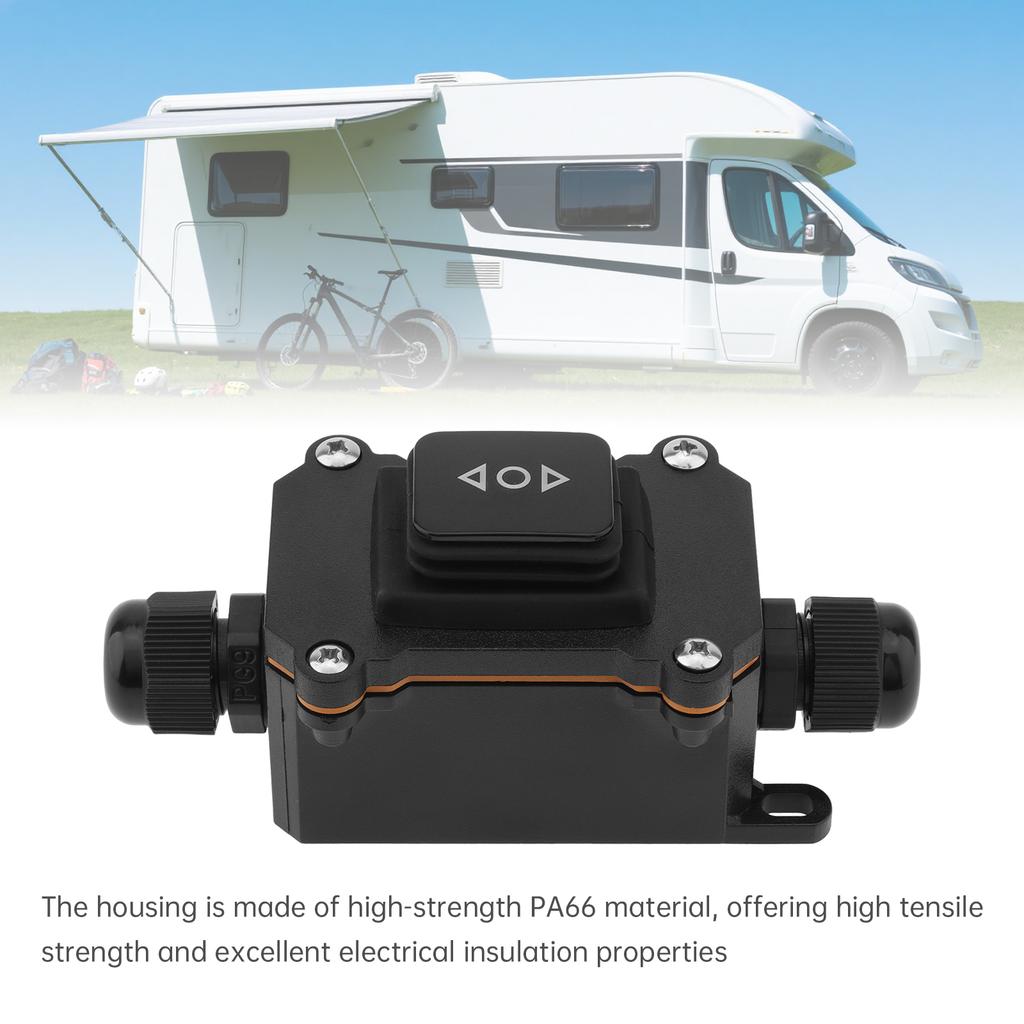 Waterproof Momentary Self Resetting Rocker Switch 6 Pin 3 Position ON Off ON DC 12V 24V AC 110V 220V for Motor Control Boat