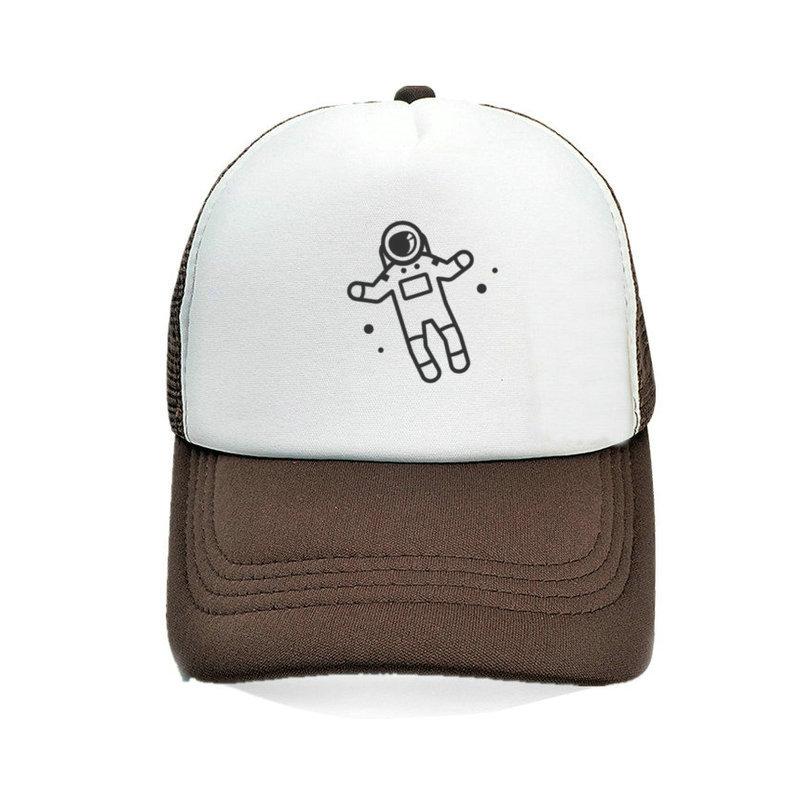 Casual Astronauts Snapback Hats Unisex Skull Spaceman Dad Hat Adjustable Spaceman Moon Landing Baseball Cap Hat YY431