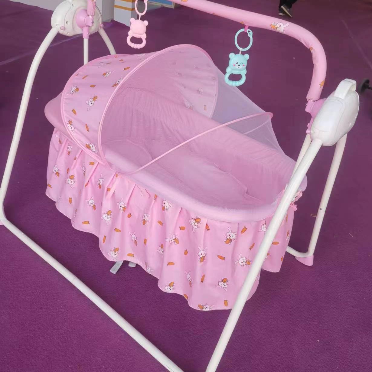 

Автоматическая детская успокаивающая качающаяся колыбель-кровать