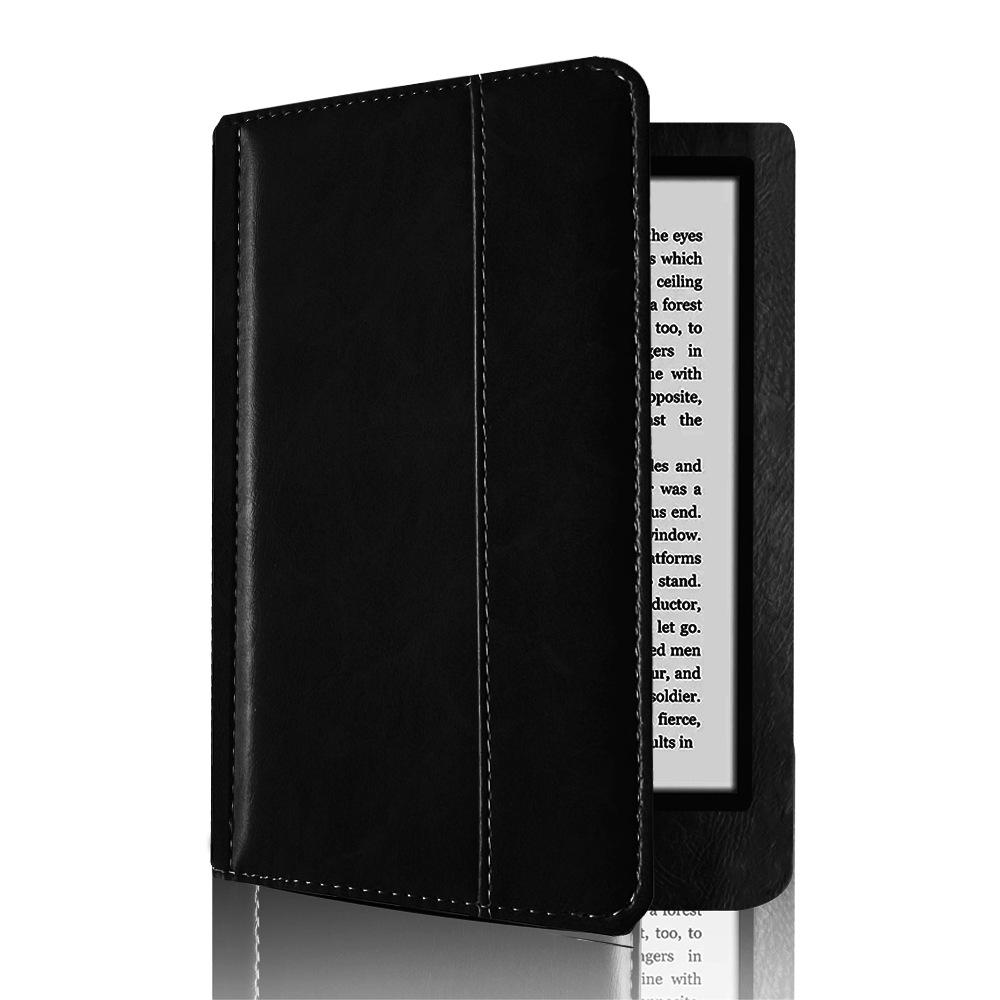 Kindle 499 Seventh Generation Leather Flip Cover: WP63GW Protective Case for Electronic Book