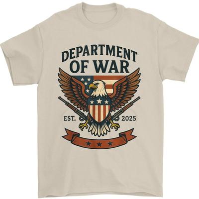 Department of War Established 2025 Re-Established American Flag Unisex T-Shirt
