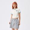 New MLB New York Yankees Regular T Shirt Women's Ivory 3FTSA0353-50CRS