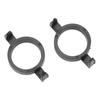 2Pcs Headlight Bulb Base Easy Installation Corrosion Resistant Headlight Base Adapter for Home Industry