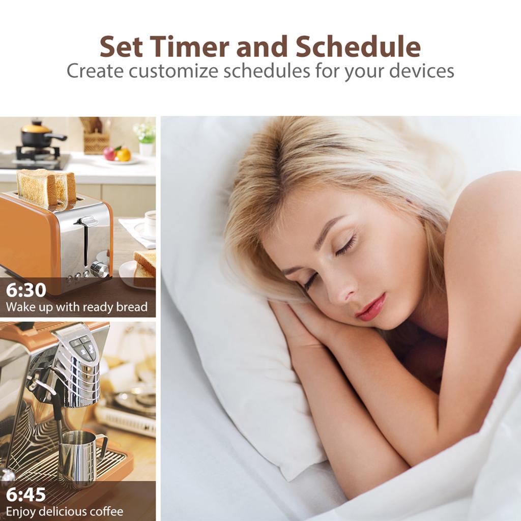 Koogeek Smart WiFi Socket US Plug Koogeek Life APP Remote Control from Anywhere Timing Function Voice Control Compatible with     Celsius  Home AC