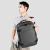 2025 Men's High-Capacity Expandable Laptop Backpack - Versatile Fashion for Business Travel