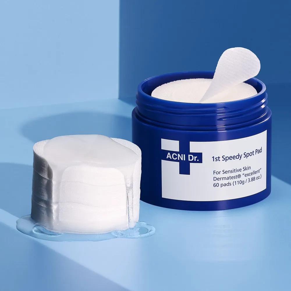 [Double / Total 120 Pads / Trouble Soothing] Acne Doctor 1st Speedy Spot Pad 110g (60 Pads)