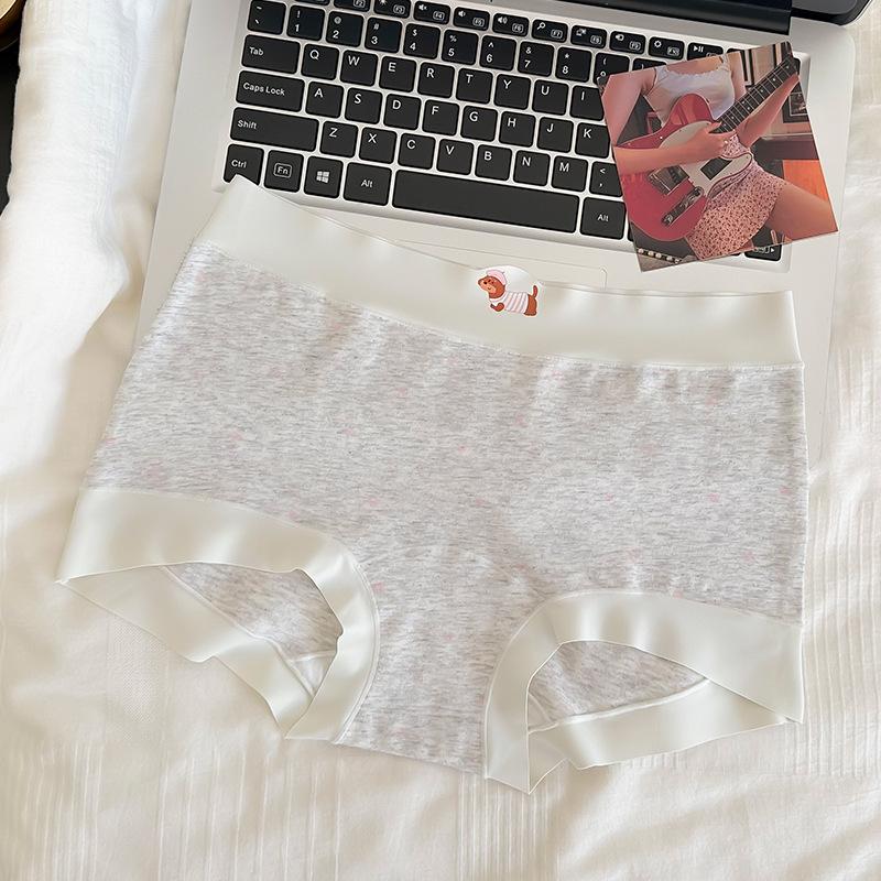 Big Size Lady Spring and Autumn Lovely Rabbit High Waist Hip Breather Breathable Briefs