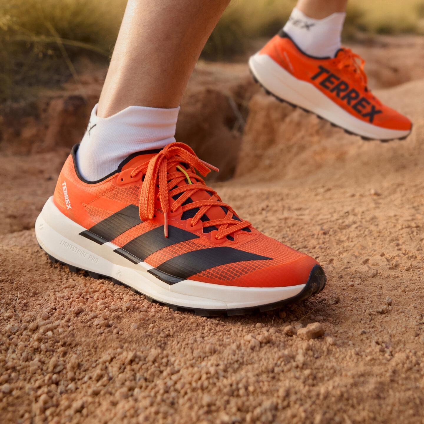 Adidas AGRAVIC SPEED 2 Trail Running Shoes Unisex Orange 40.5