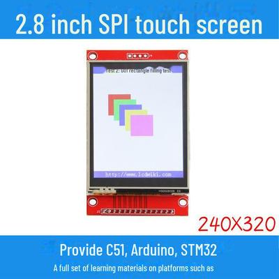 2.8" SPI LCD Screen Module, 240x320 TFT, ILI9341 Serial Display, Non-Touch