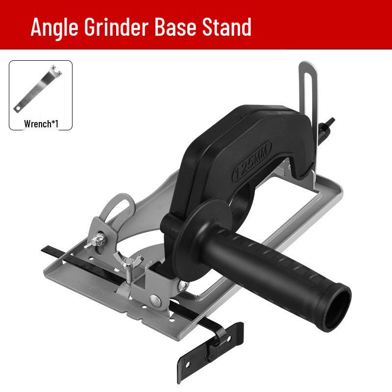 Electric Saw Slotting Base & Dust Cover for Angle Grinder Modification