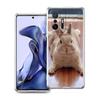 Cute White Baby Rabbits Phone Case For Xiaomi Mi Poco X6 X5 NFC X3 F6 F5 Pro F4 F3 15 14T 14 13T 12T 12 13 Lite 11 Clear Cover