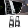 2PCS Rear Door Window Black Decals Aluminum Alloy Panel For Jeep Compass 2007-16