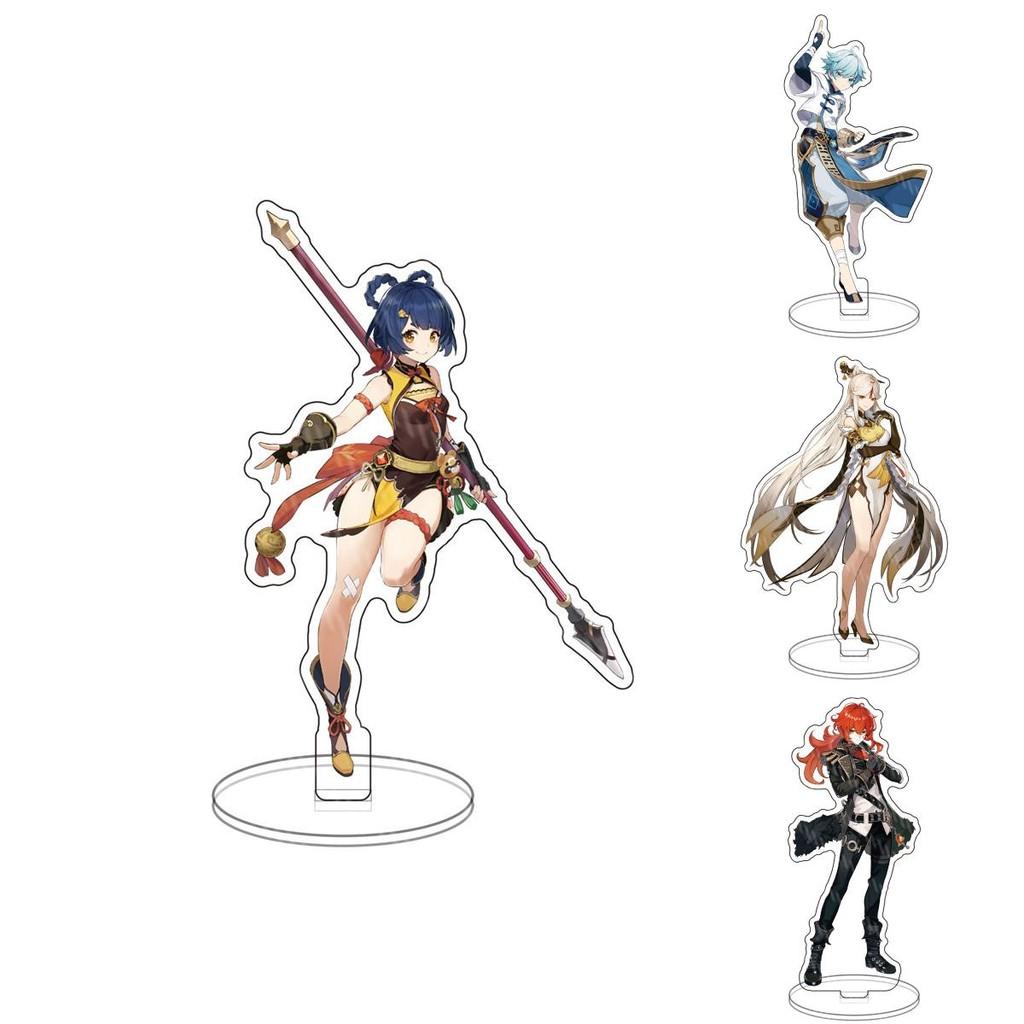Stunning Genshin Impact Barbatos Keqing Barbara Hutao Acrylic Stand For Game Lovers