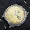 JAPAN 7009A VINTAGE SEIKO 5 AUTOMATIC MENS GOLDEN COLOR DIAL WATCH A701310-5