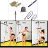 DIY Gym Pulley Cable Machine Keep Fit Muscle Triceps Hand Strength Fitness Equipment Home Indoor Workout Accessories
