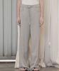 Ssikeoseun Drawstring Stretch Wide Pants_Grey