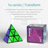 Non-Toxic Yongjun Yj Yulong V2M 3X3 Magnetic Magic Pyramid Speed Puzzle Magic Cueb Educational Toys 3X3 Pyramid