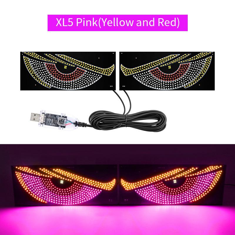

Светодиодная подсветка салона автомобиля Гибкая светодиодная панель Devil Eye Lights Автомобильная декоративная лампа