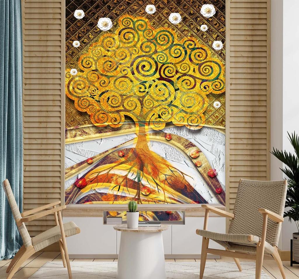 Wallpaper Magic Tree On a Hill