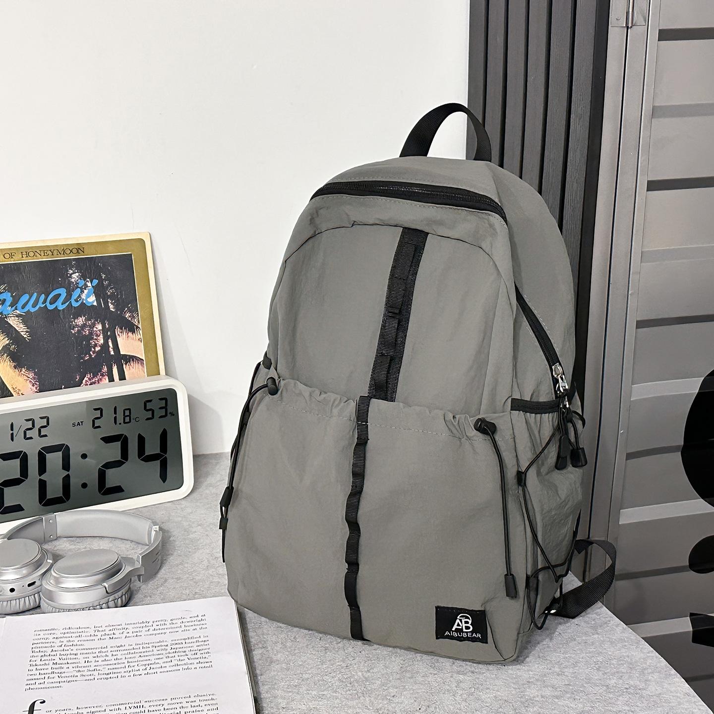 

Backpack Women S Mountain Light Camping Bag Men S Travel School Bag Sports Trendy Outdoor Backpack серый