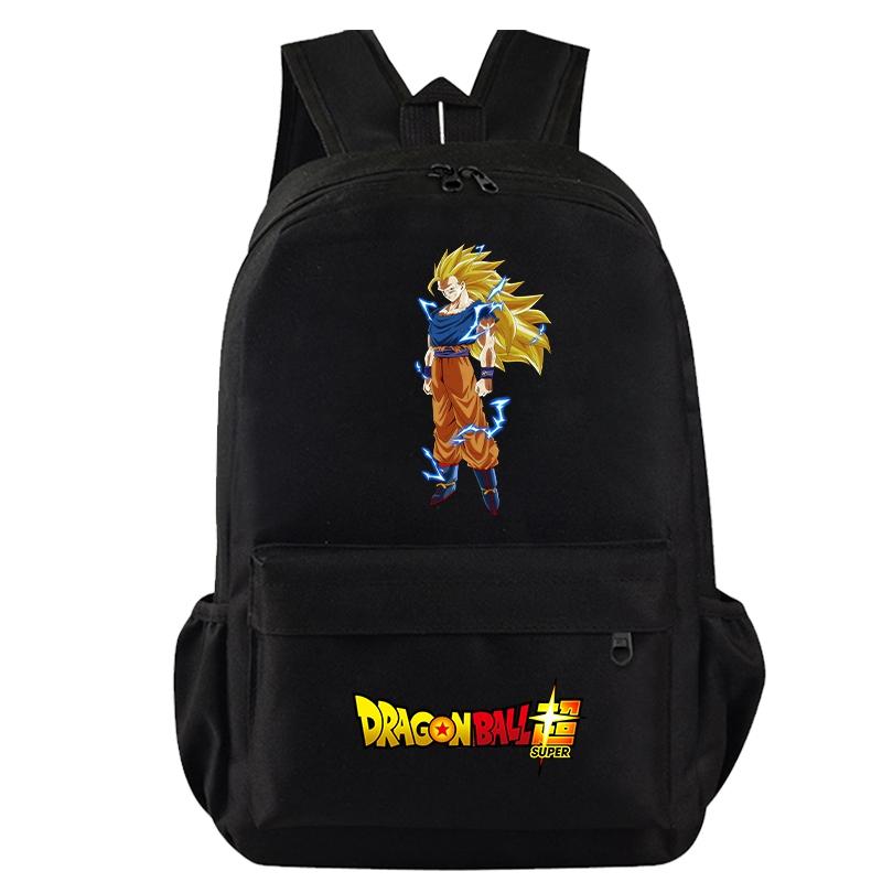 Anime Dragon Ball Printed Boy Girl Schoolbag Student Boy Girl Schoolbag Unisex Bagpack Children Teenager Cartoon Bagpack Waterproof School Bag Mochila