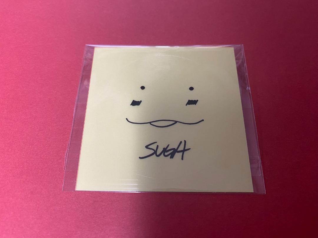 

[USED] BTS Yoongi Suga Sanok Handwritten Sticker FIRE Period