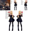 Atemberaubendes Death Note Misa Amane Imitationskleid für Frauen Cosplay Halloween-Outfit