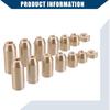 Rear/Brass Wheel Spoke Balance Weights Refill/with Wrench/Durable/Metal / 14pcs/Set/Gold Tone/for Motorcycle