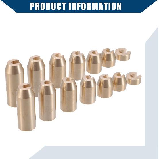 Rear/Brass Wheel Spoke Balance Weights Refill/with Wrench/Durable/Metal / 14pcs/Set/Gold Tone/for Motorcycle