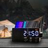 Radio Wireless Clock Digital Vintage Alarm Clocks for Bedrooms Decor Aesthetic Plastic Speaker